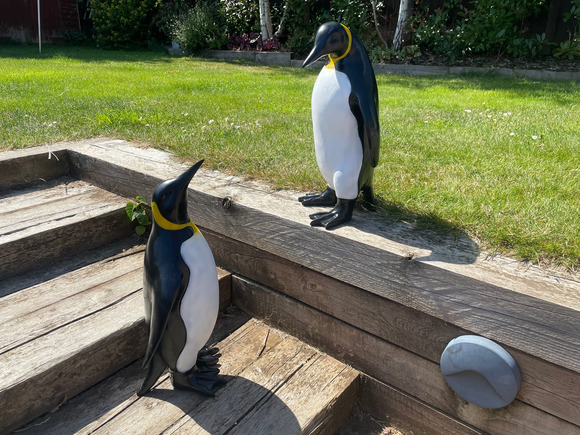 Emperor Penguin's Garden Ornaments