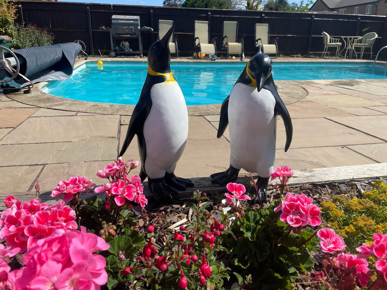 Emperor Penguin's Garden Ornaments