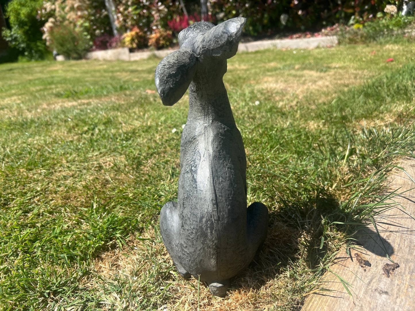 Large Moon - Gazing Graphite Hares Set - Backyard Bliss