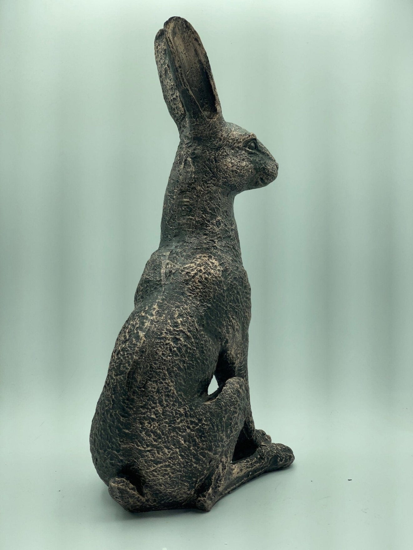 Large New Bronze March Hares Ornament Set - Backyard Bliss