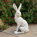 Large White March Hare | Garden Statue