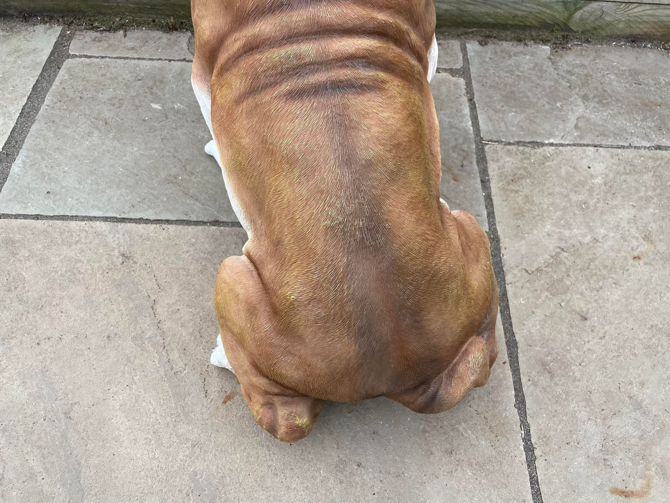 Life Size Johnson Bulldog - Backyard Bliss