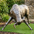 Life Size Metal Bull | Garden Statue