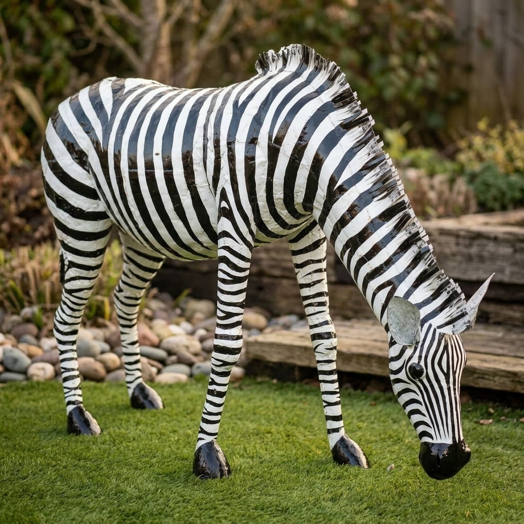 Lifesize Zebra | Garden Statue