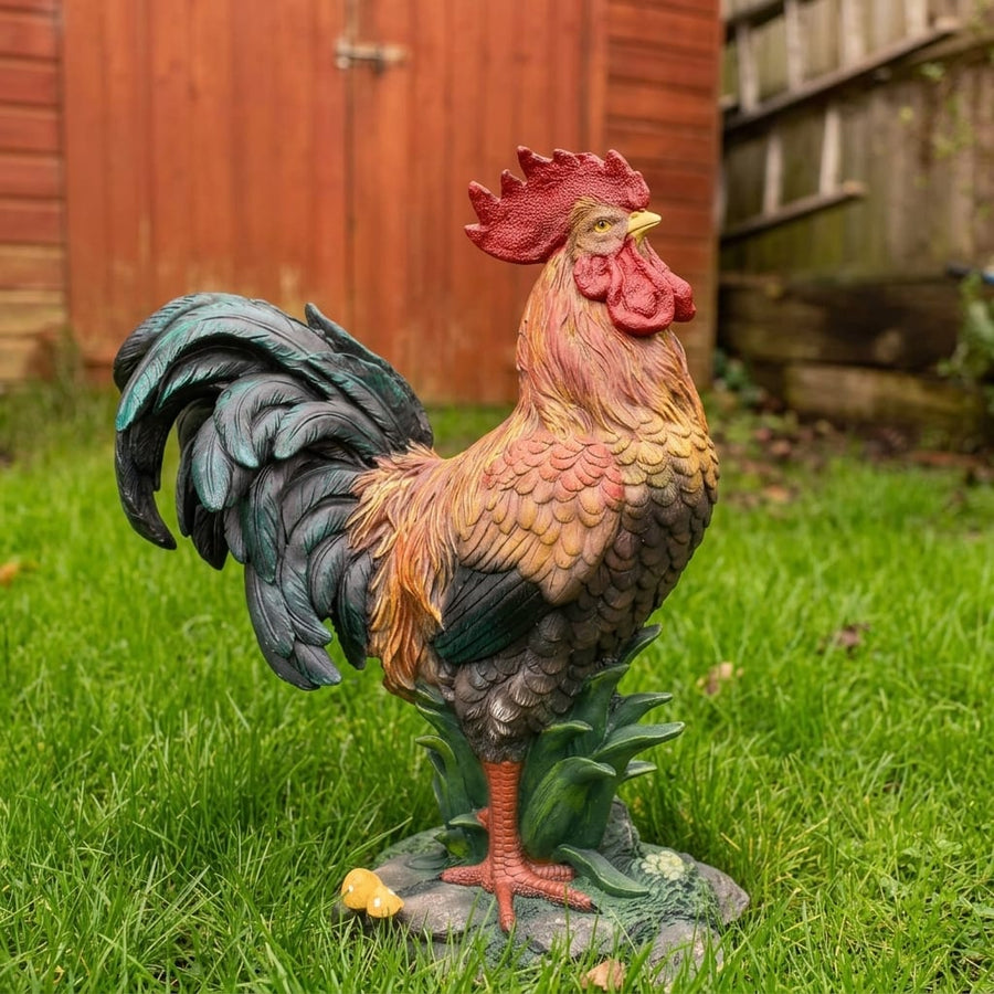Rascally Rooster | Garden Statue
