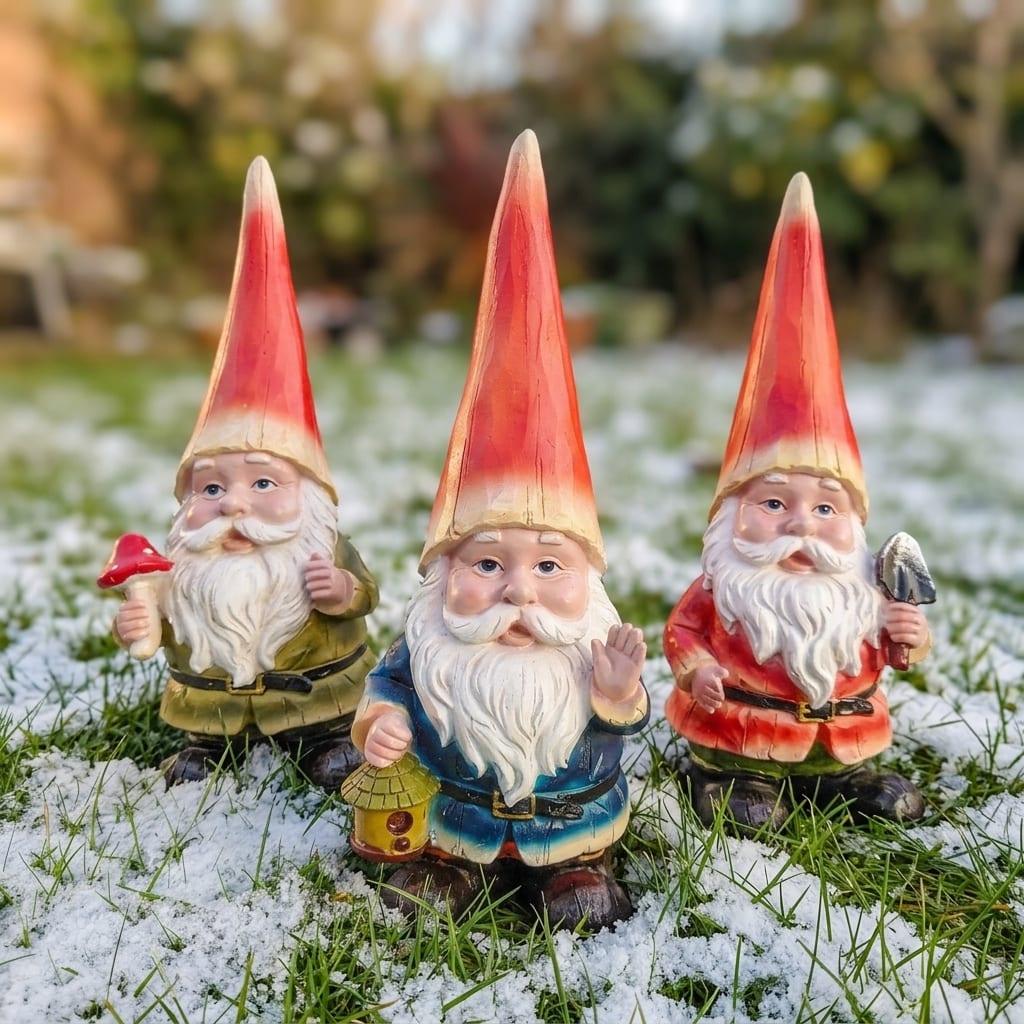 Three Cheeky Gnomes | Garden Ornament