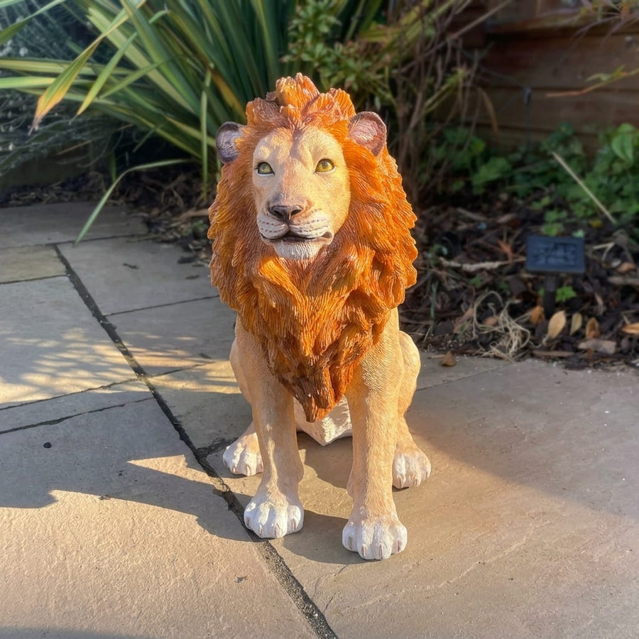 Sitting Lion | Garden Statue