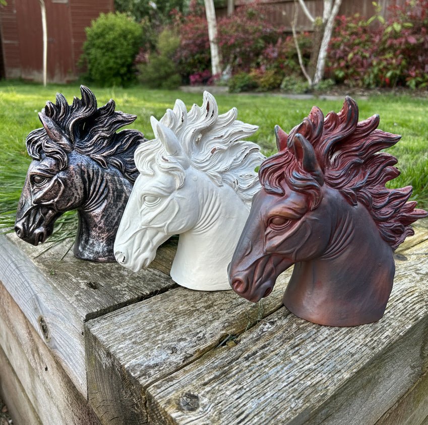 Stallion Heads - Backyard Bliss