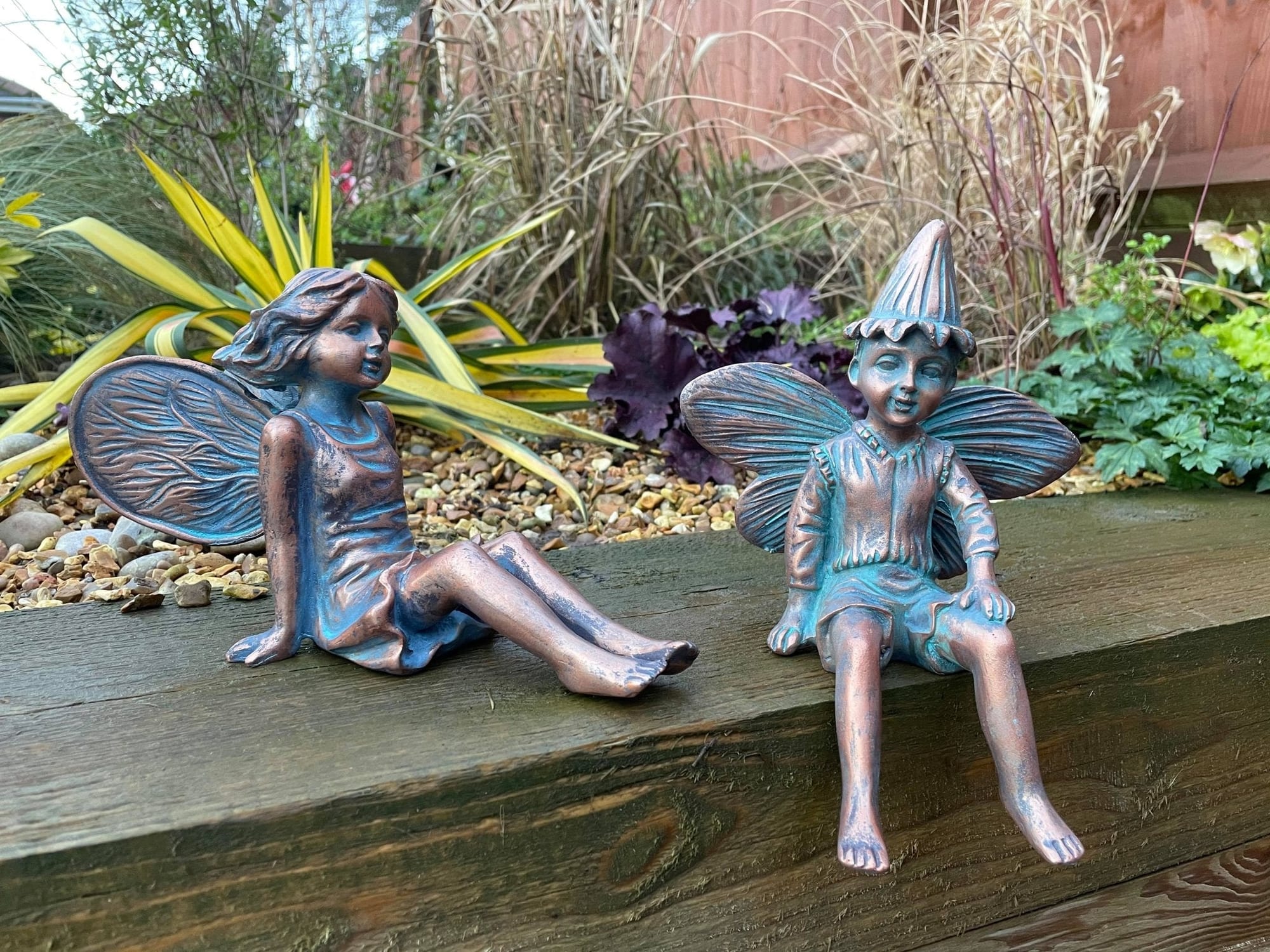 Sweet Fairy Boy & Girl - Backyard Bliss