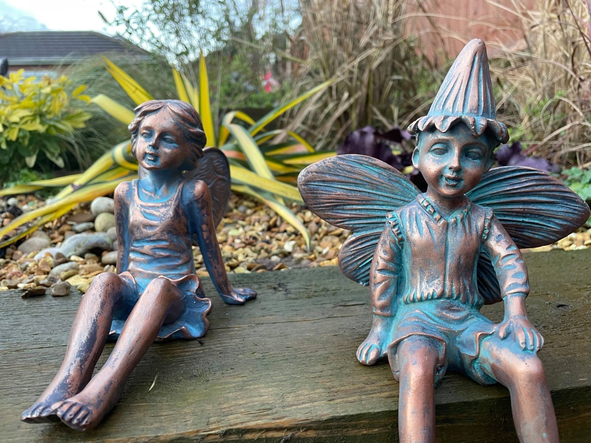 Sweet Fairy Boy & Girl - Backyard Bliss