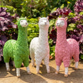Three Funky Llamas | Garden Statue
