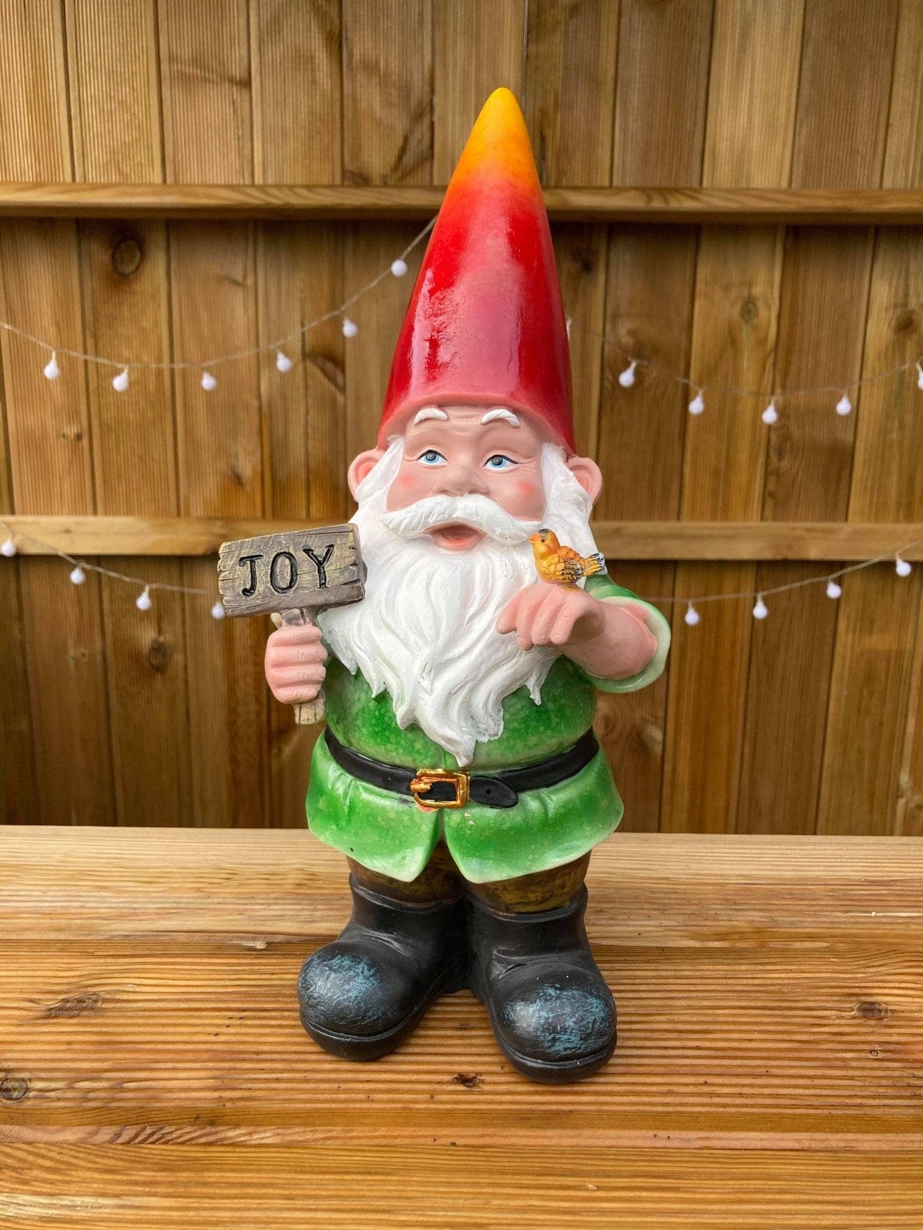 Watering Gnome and Joyful Gnome - Backyard Bliss