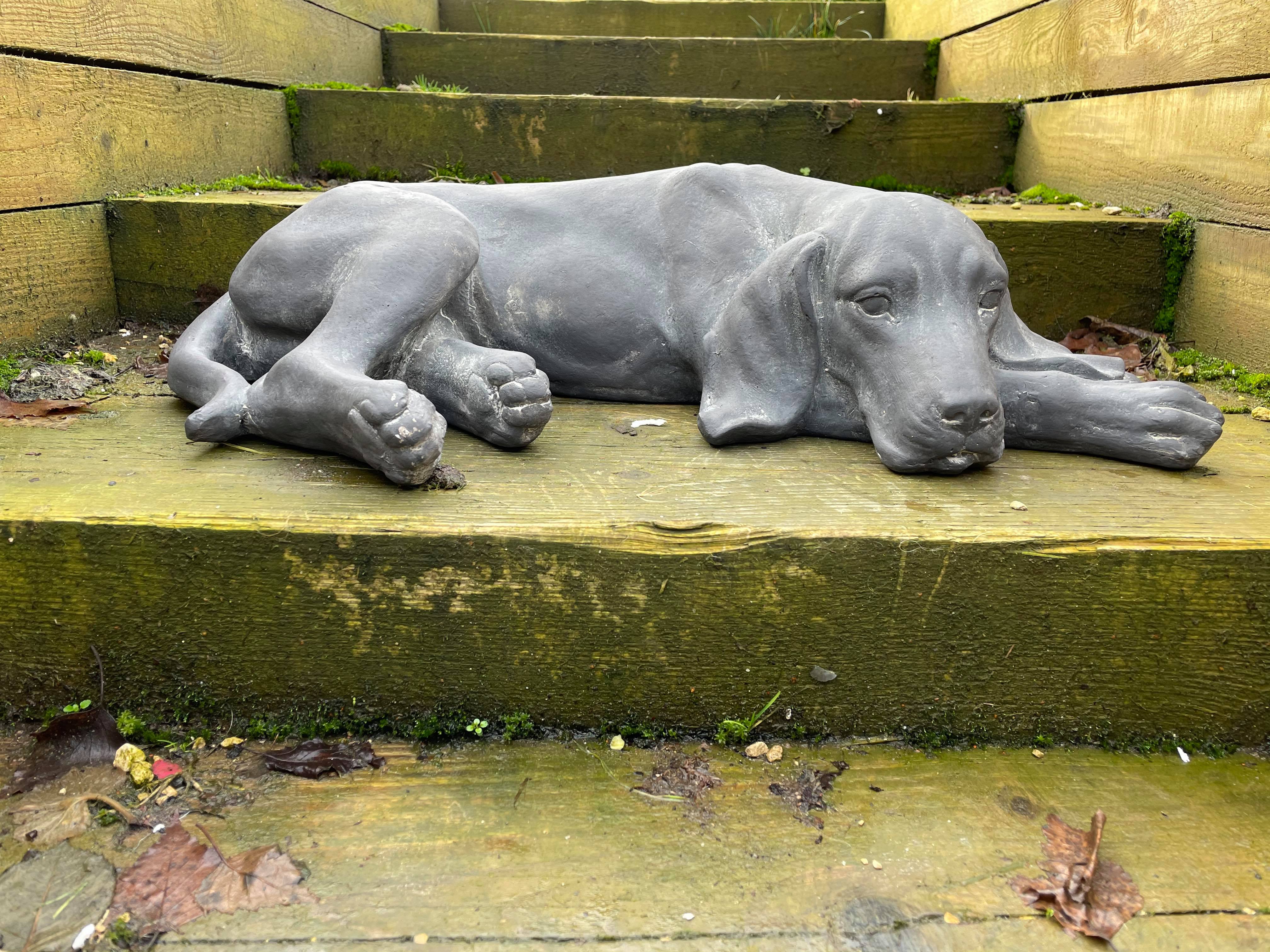 Sleeping Dog Ornament