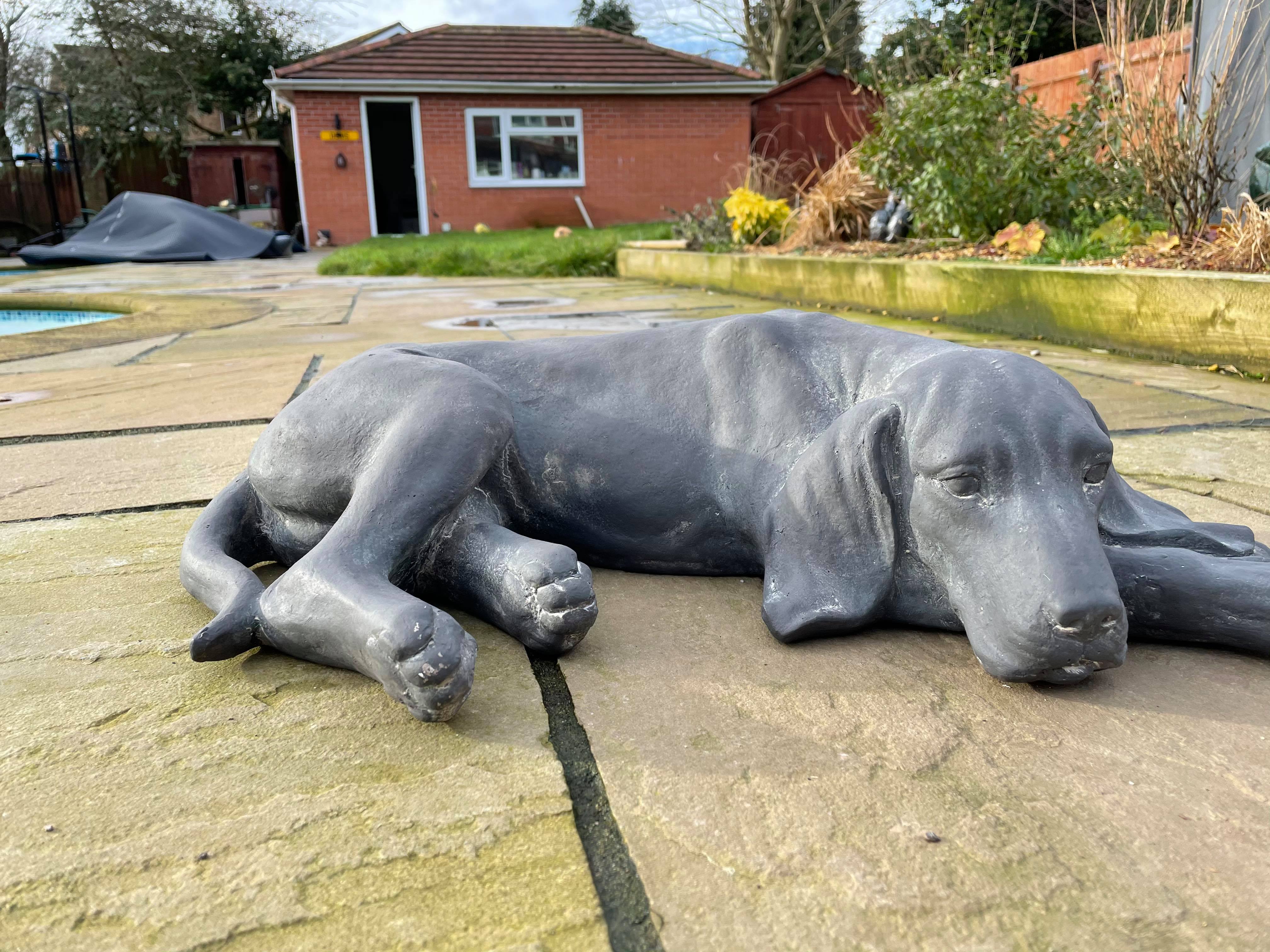 Sleeping Dog Ornament