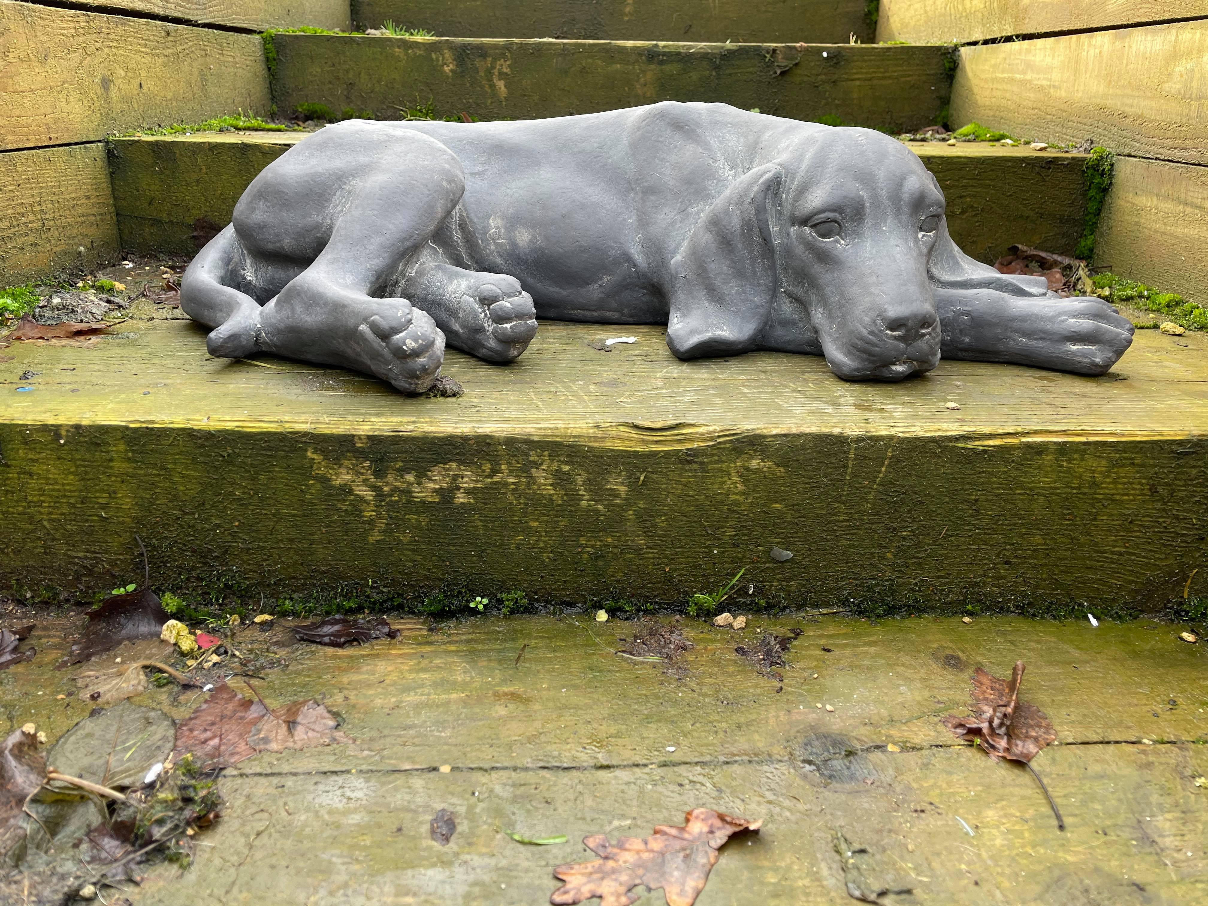 Sleeping Dog Ornament