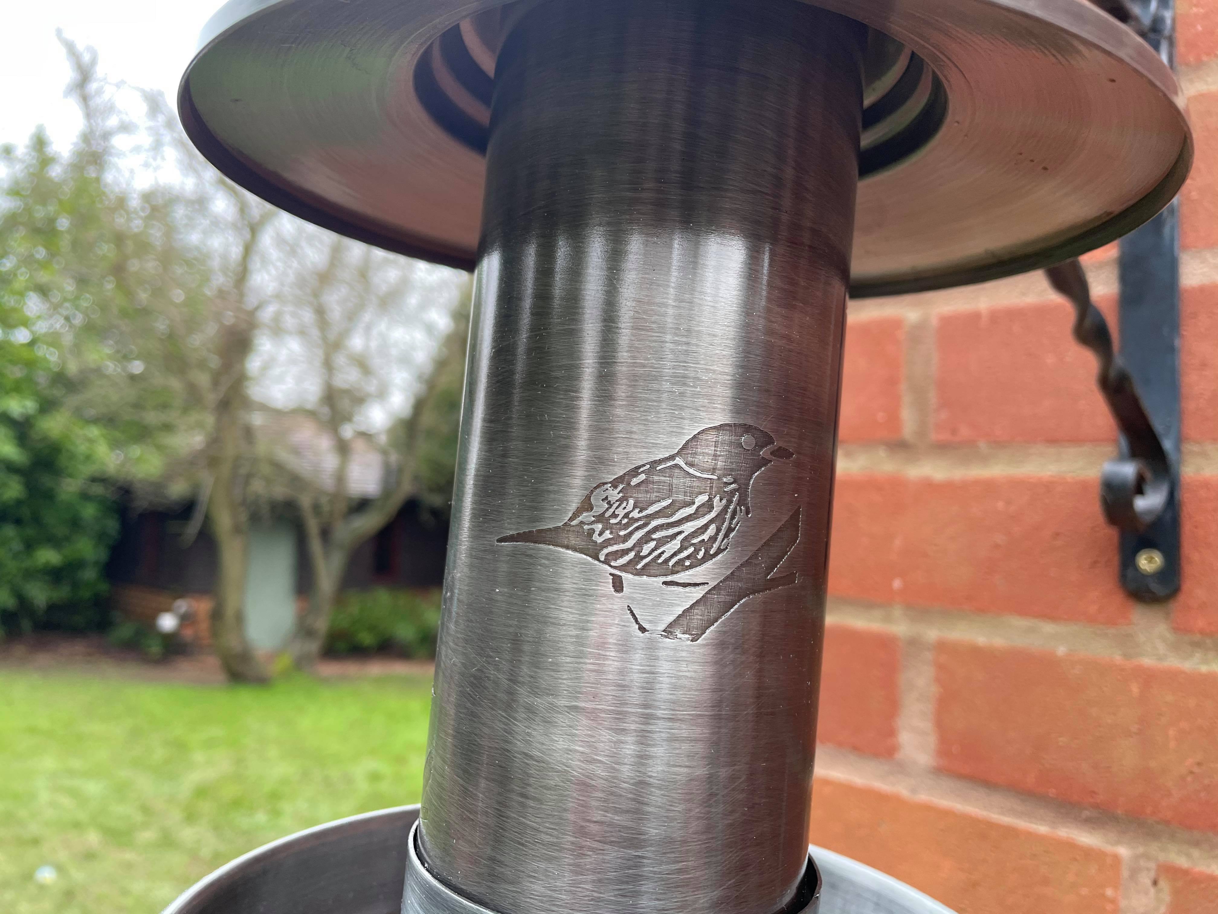 Metal Bird Feeder Set