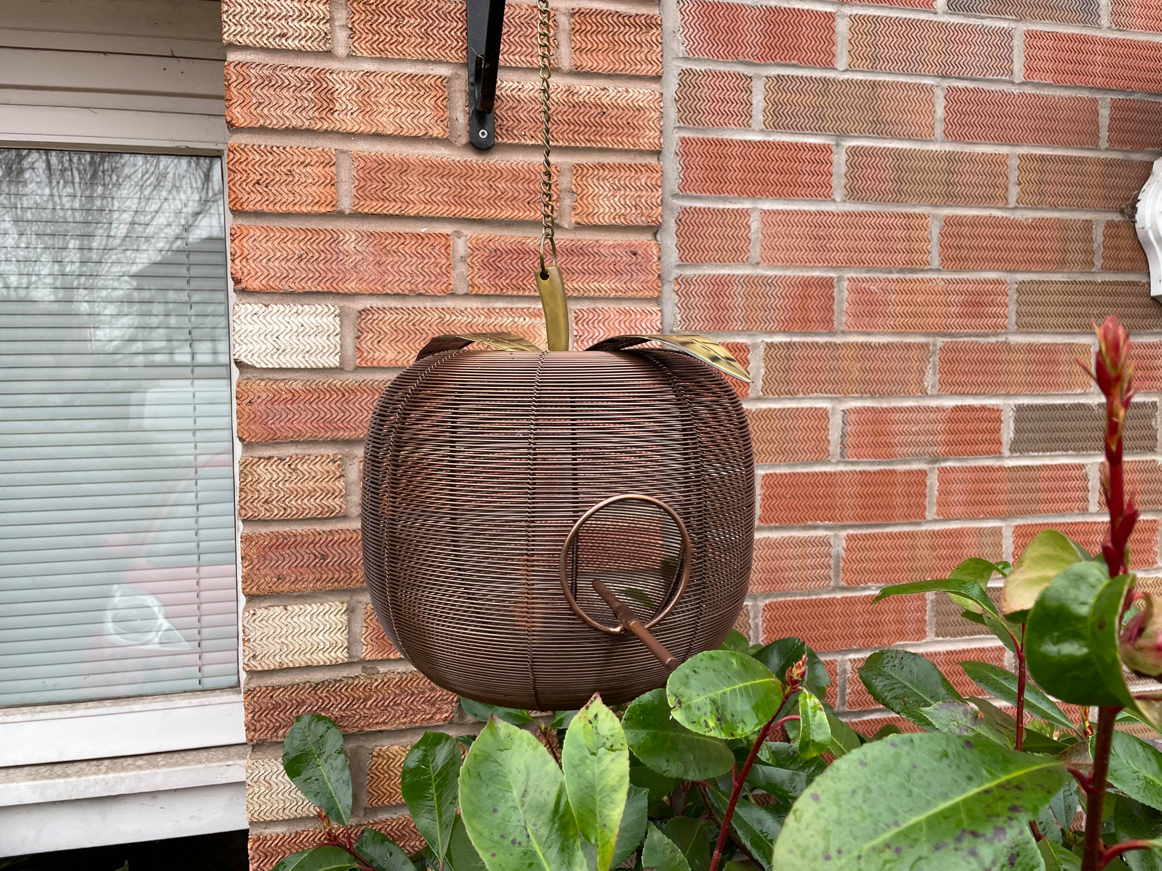 Apple Bird Feeder