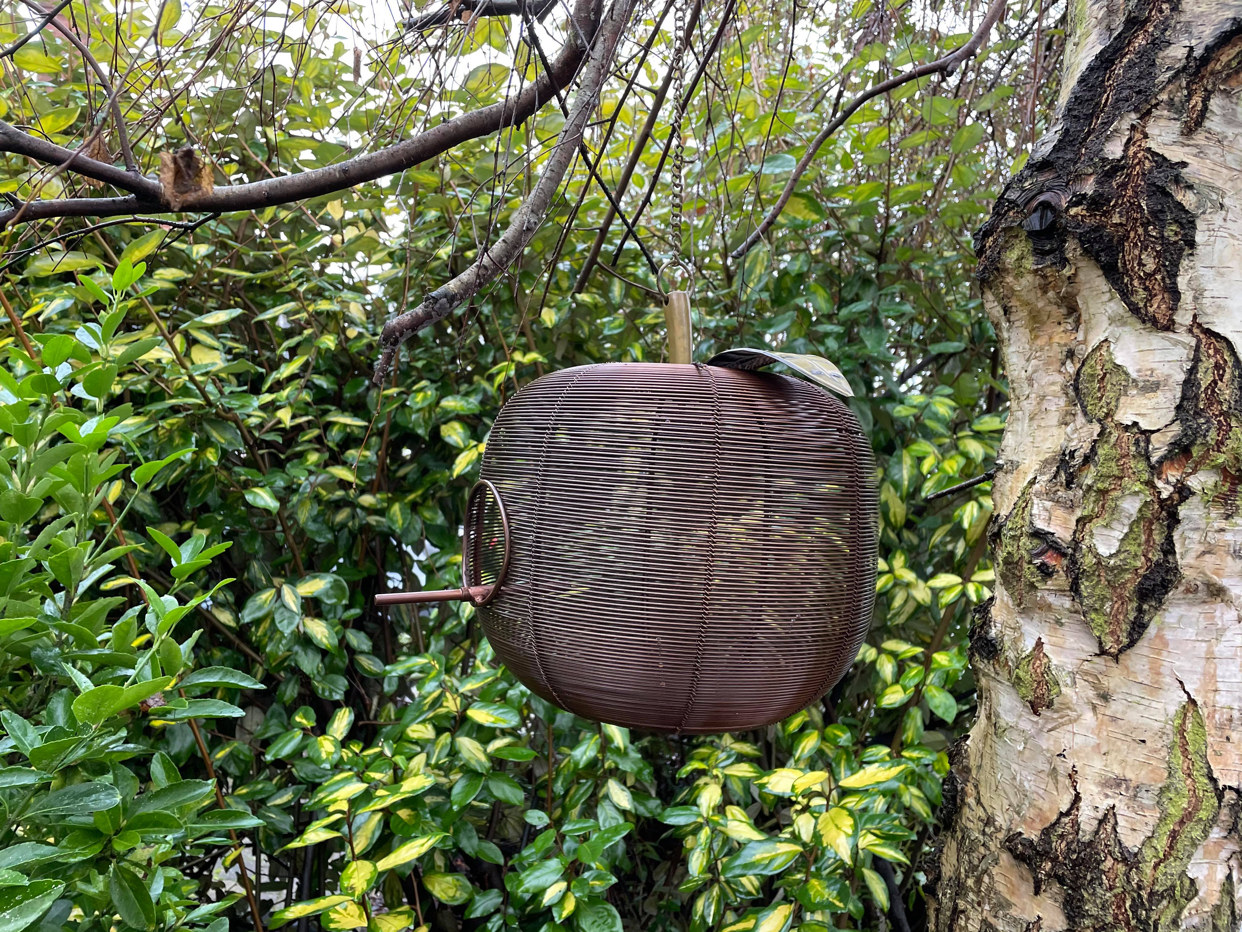 Apple Bird Feeder