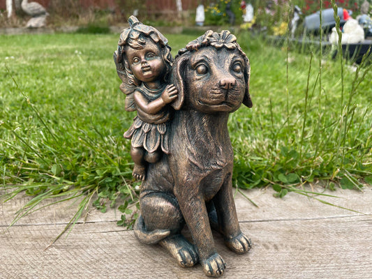 Fairy on Dog