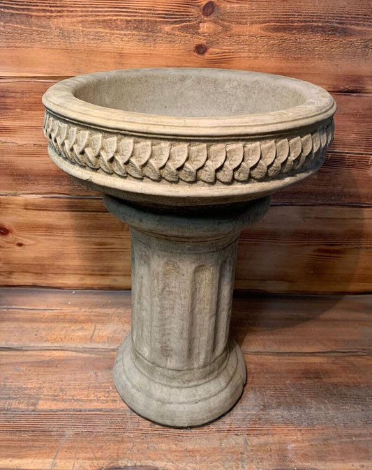 Roman Deco Inspired Bird Bath