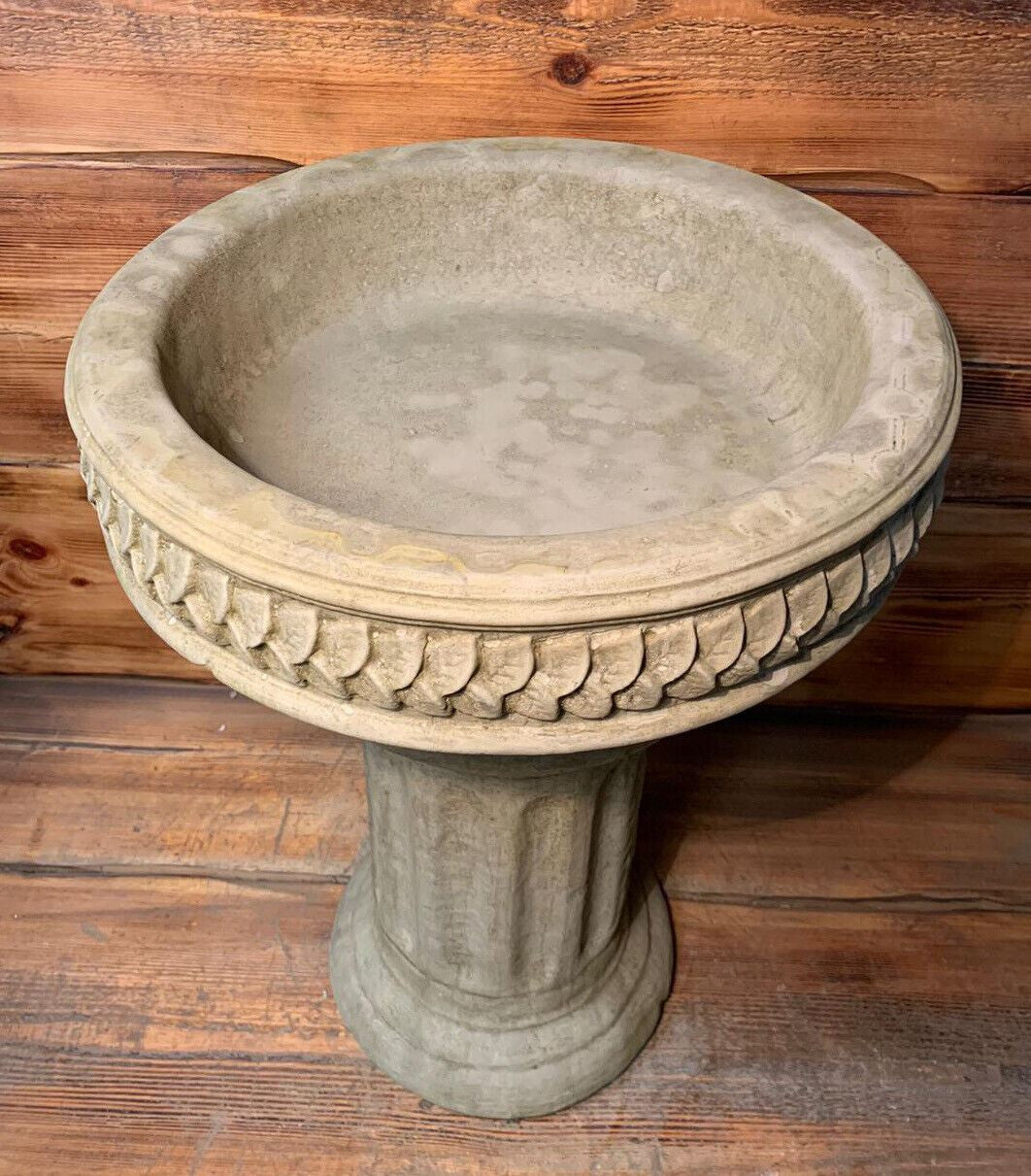 Roman Deco Inspired Bird Bath