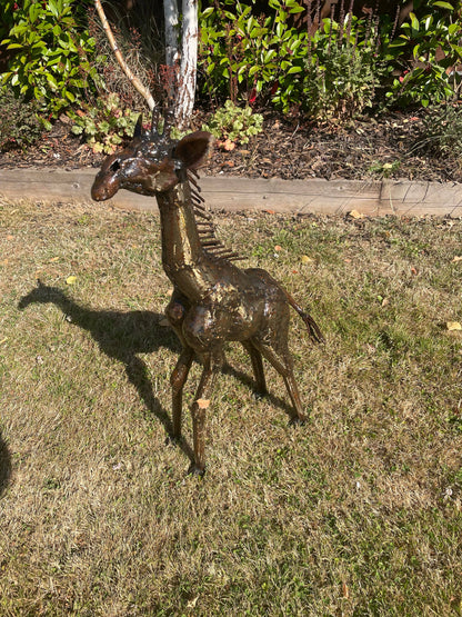 Gorgeous Giraffe Family Metal Set