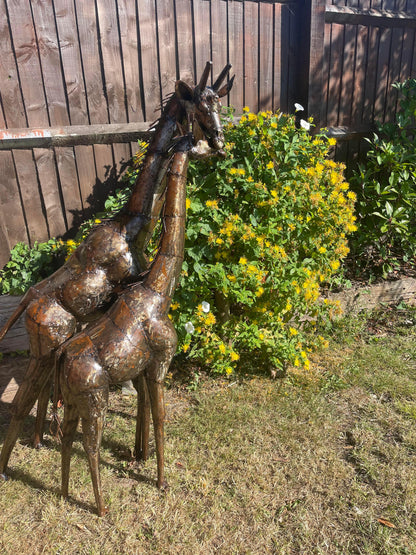 Gorgeous Giraffe Family Metal Set