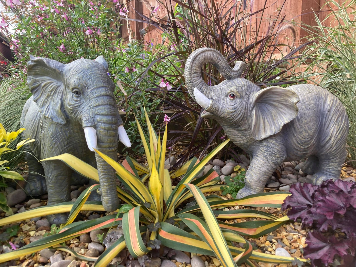 African and Lucky Elephant Set - Backyard Bliss