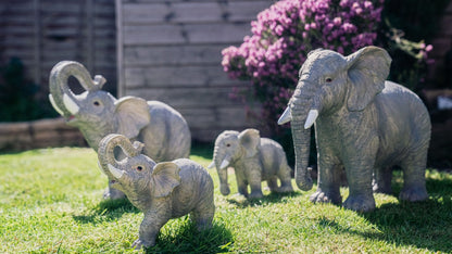 African and Lucky Elephant Set - Backyard Bliss