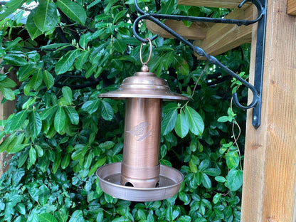 Copper Bird Feeder - Backyard Bliss
