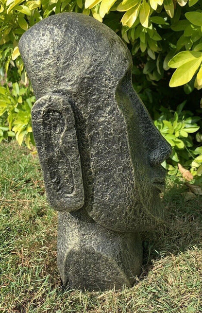 Easter Island Head Statue - Backyard Bliss