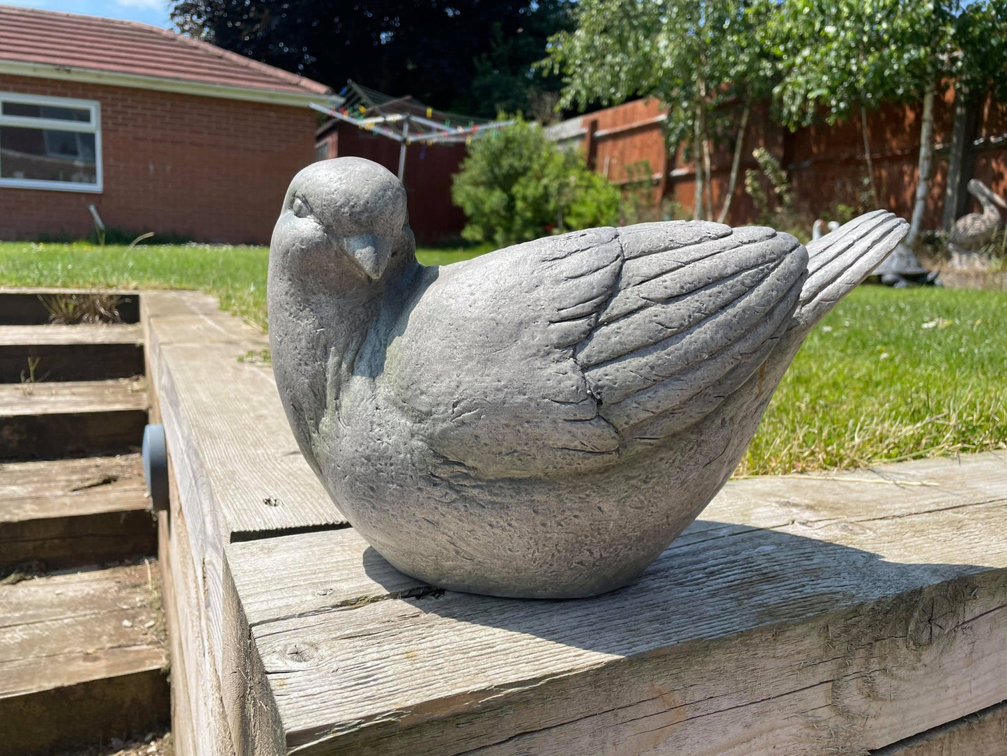 Grey Dove Planter - Backyard Bliss