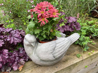 Grey Dove Planter - Backyard Bliss