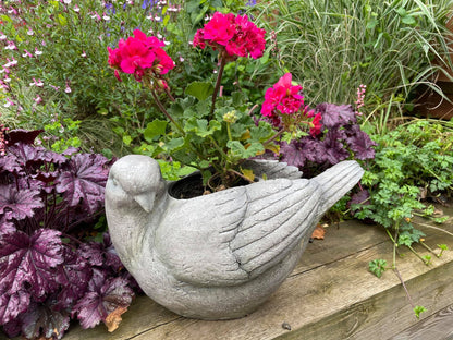 Grey Dove Planter - Backyard Bliss