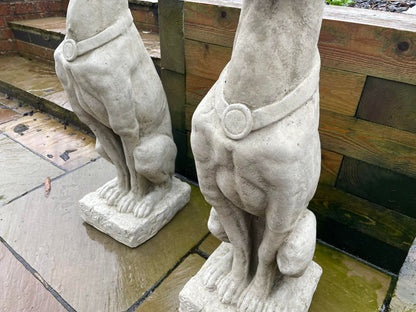 Greyhound Statue Set - Backyard Bliss