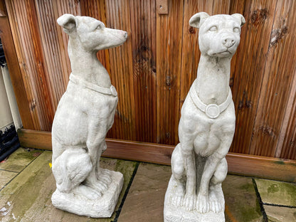 Greyhound Statue Set - Backyard Bliss