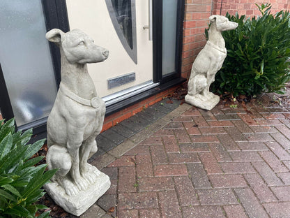 Greyhound Statue Set - Backyard Bliss