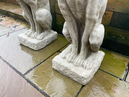 Greyhound Statue Set - Backyard Bliss