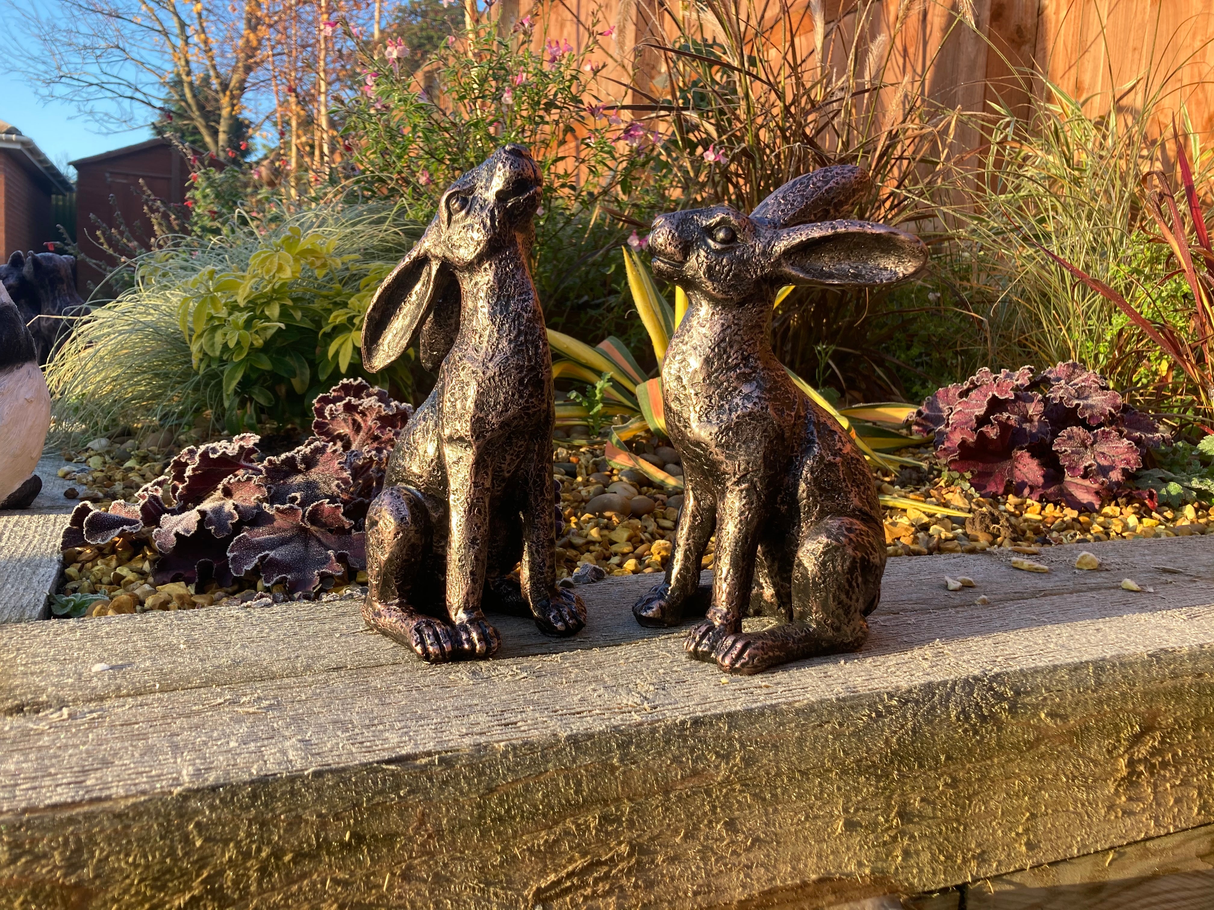 Moon-Gazing Hares Ornaments
