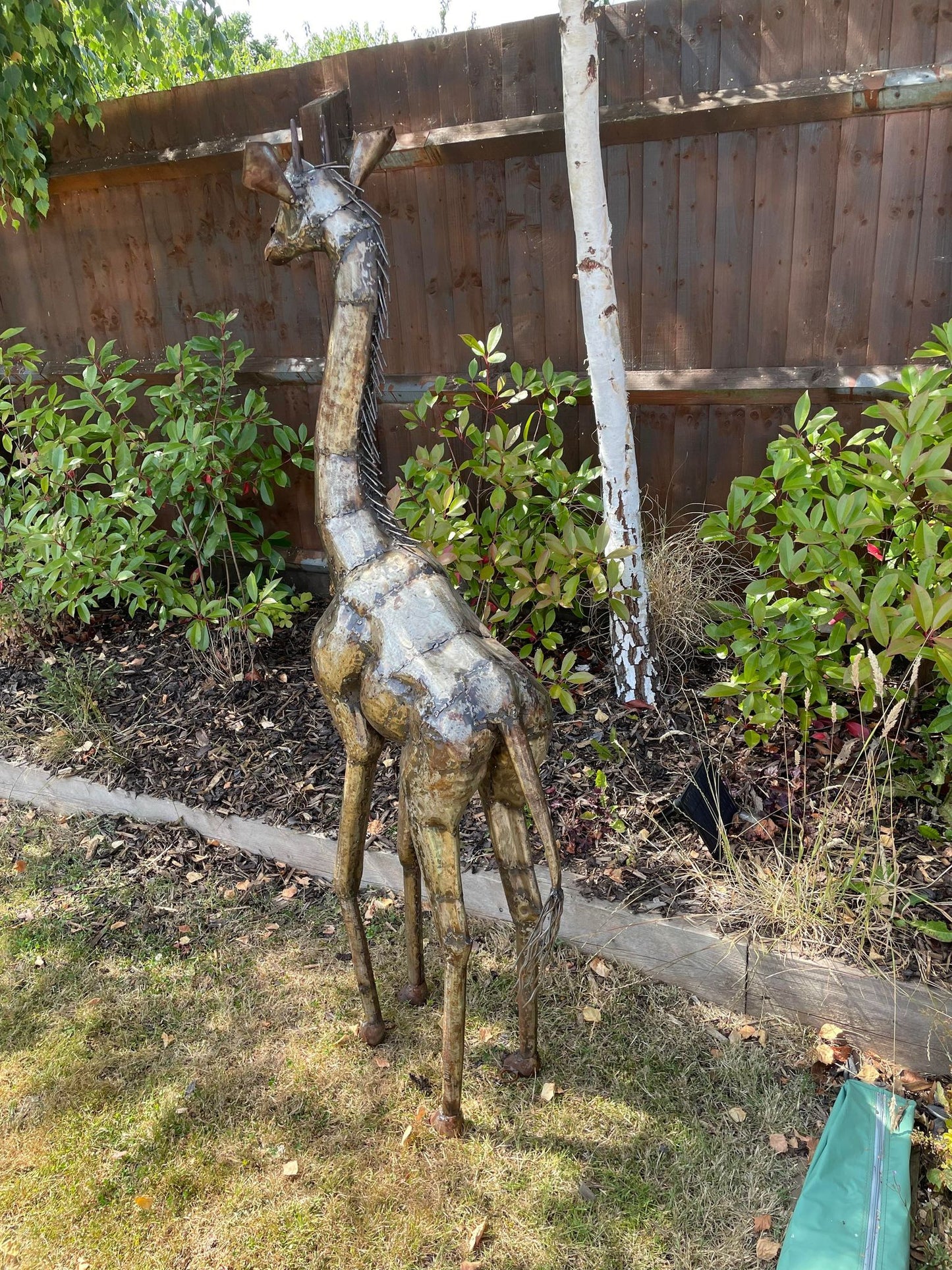 Large Metal Giraffe - 5ft - Backyard Bliss