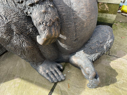 Life - Size Gorilla Statue - Backyard Bliss