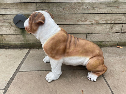 Life Size Johnson Bulldog - Backyard Bliss