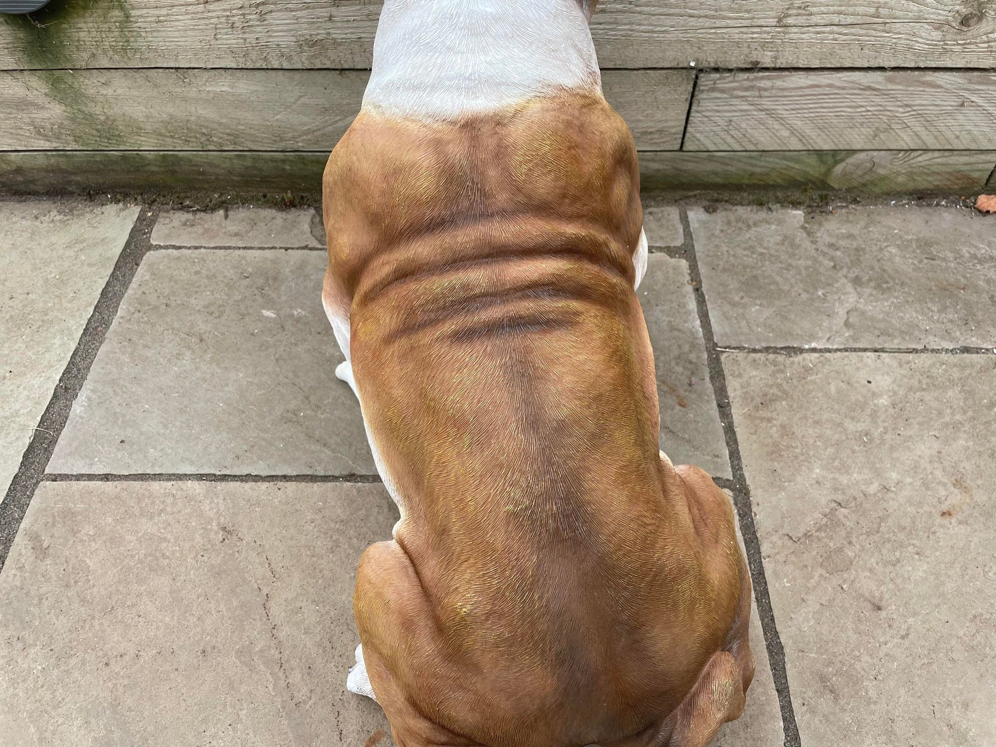 Life Size Johnson Bulldog - Backyard Bliss