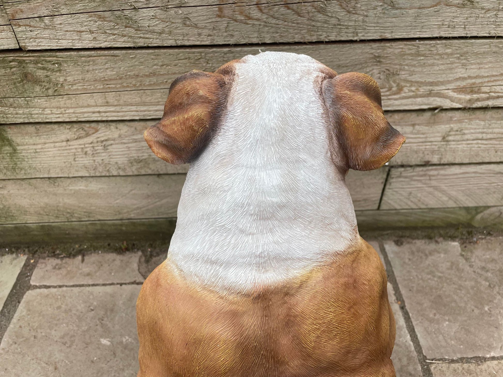 Life Size Johnson Bulldog - Backyard Bliss