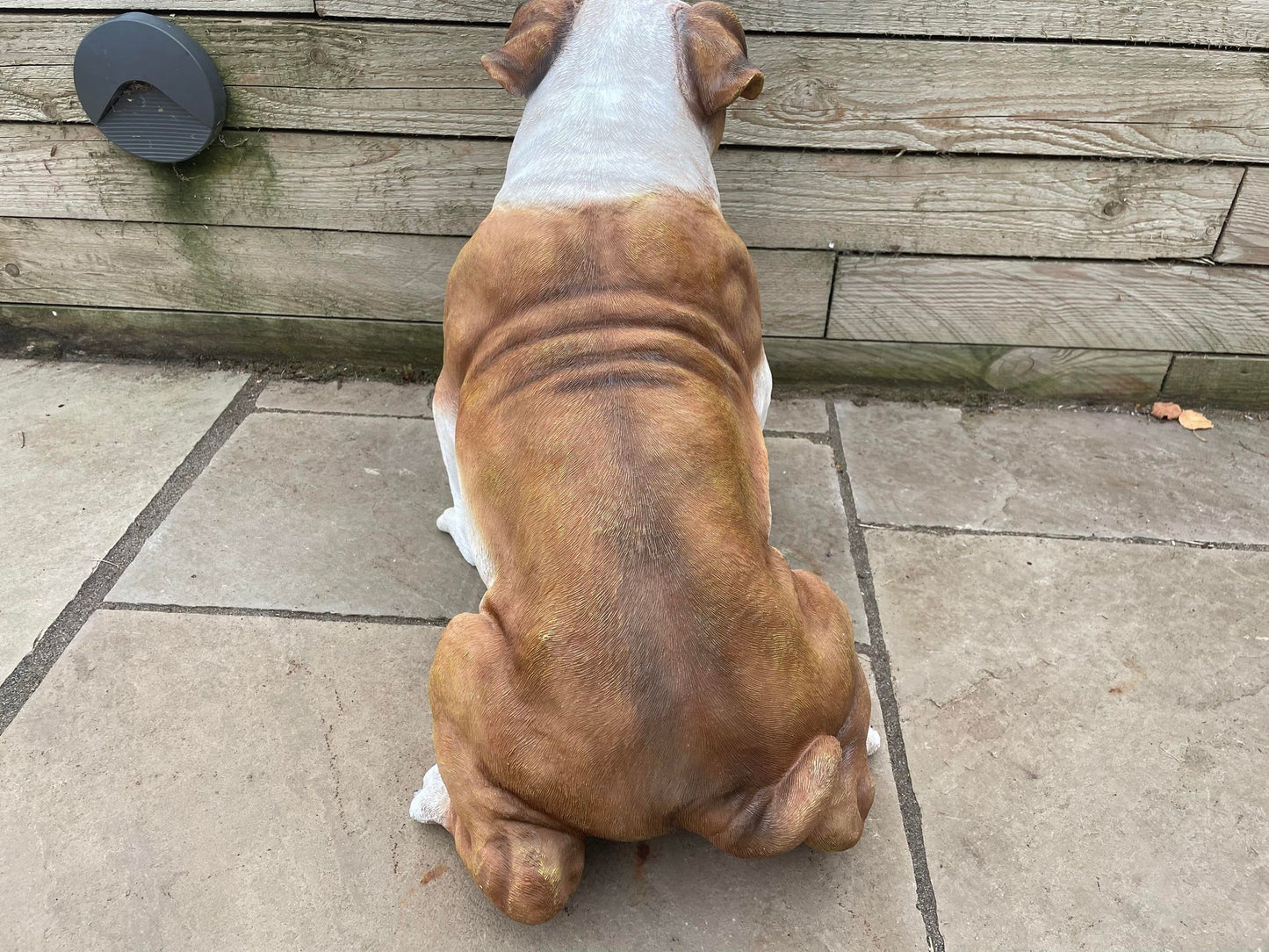 Life Size Johnson Bulldog - Backyard Bliss