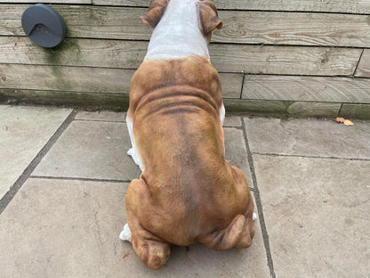 Life Size Johnson Bulldog - Backyard Bliss