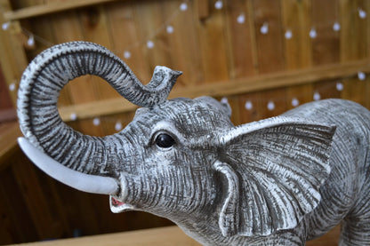Lucky Light Grey Elephant - Backyard Bliss