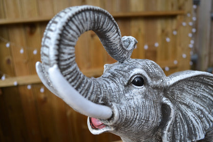 Lucky Light Grey Elephant - Backyard Bliss