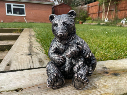 Mother Bear and Cub - Backyard Bliss