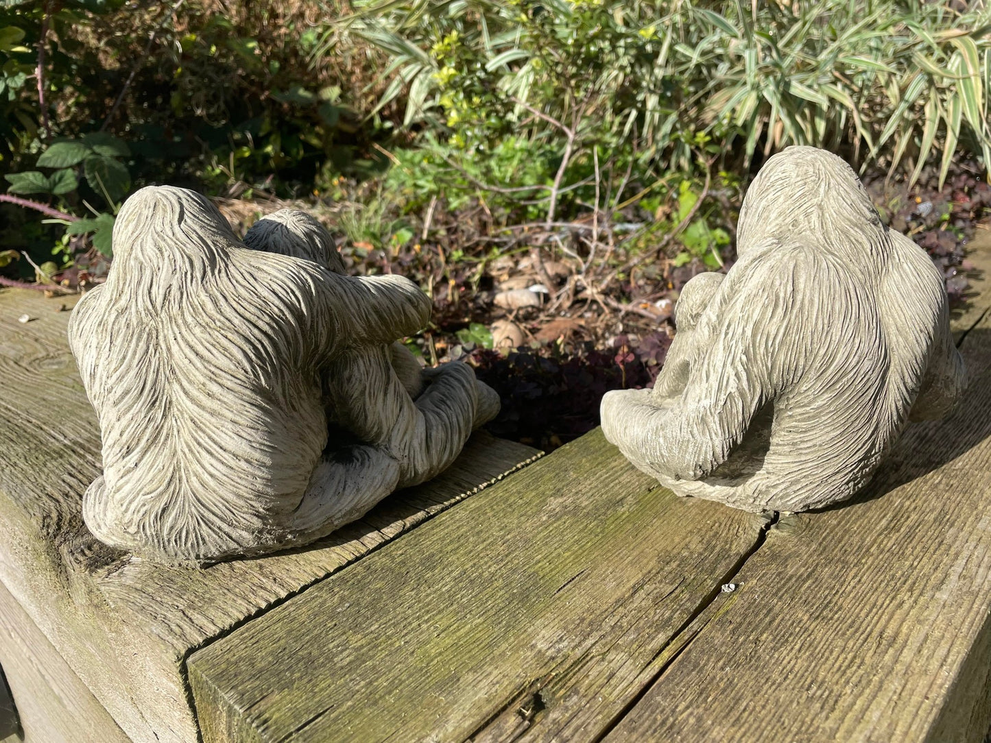 Orangutan Statue Set - Backyard Bliss